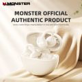 Monster AIRSTAR M800 Gaming Ear Clip Earbuds Wireless Bluetooth 5.4 Music Headphones Noise Cancelling Outdoor Sports Earphones. 