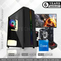 INTEL CORE i5 7500 7th Gen RAM 8GB SSD 240GB HDD 500GB CPU With 17" Monitor Gaming Desktop Computer. 