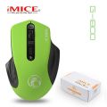 IMICE G-1800 Factory Direct Supply 2.4G Wireless Mute Mouse Business Office Gift 4 Button Gaming Wireless Mouse Bluetooth Mouse.