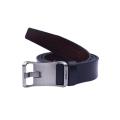 Black Leather Formal Belt For Men. 