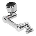 1080 Degree Swivel Faucet Aerator, Bendable Universal Faucet Aerator Easy Cleaning for Balcony Faucet for Basin Faucet.
