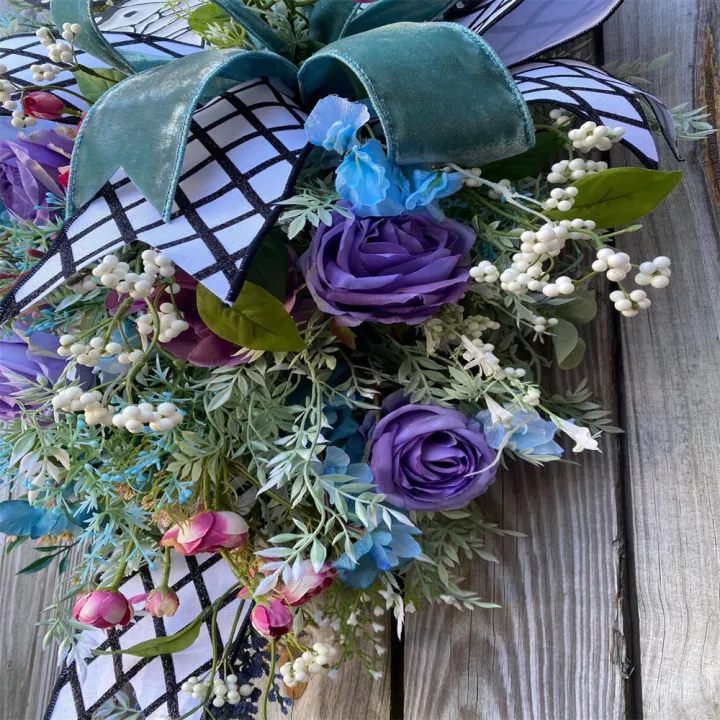 Summer%20Rose%20Butterfly%20Wreath%20Mother's%20Day%20Home%20Wall%20Hanging%20For%20Front%20Door%20Home%20Living%20Room%20Art%20Decoration%20Artificial%20Wreath%20Spring%20-%20Image%207