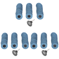 3 Set 50Mm Flap Disc Sanding Disk for Rolor Roll Lock Abrasive Tools Polishing Metal Iron Rust Removal Grinding Wheel.