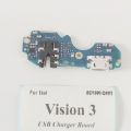 Novaphopat For Itel Vision 1 Plus / P37 Pro / Vision 3 USB Dock Charger Port Plug Headphone Audio Jack Microphone MIC Charging Board. 