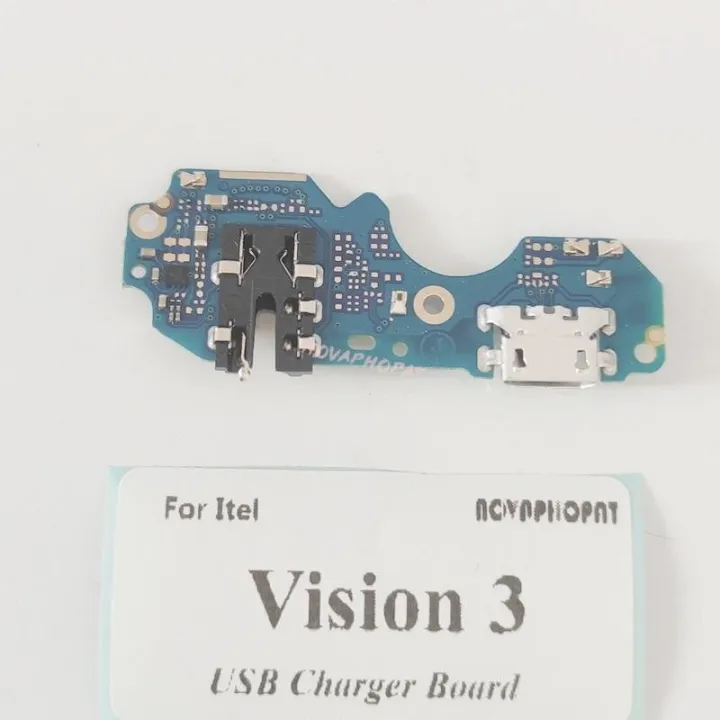 Novaphopat%20For%20Itel%20Vision%201%20Plus%20/%20P37%20Pro%20/%20Vision%203%20USB%20Dock%20Charger%20Port%20Plug%20Headphone%20Audio%20Jack%20Microphone%20MIC%20Charging%20Board%20-%20Image%204