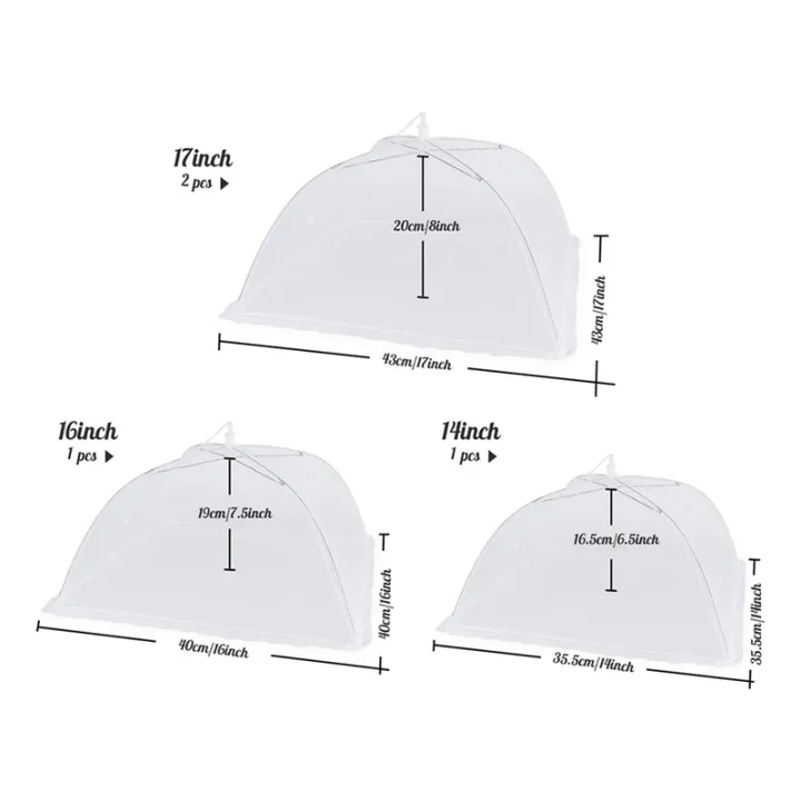 4%20Pack%20Mesh%20Food%20Cover%20-14%20inch/16%20inch%20/17%20inch%20Pop-Up%20Food%20Cover%20Tent%20Reusable&Collapsible%20Food%20Nets%20-%20Image%208