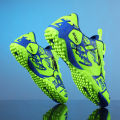 【Emotion HENG】Children's Football Shoes Boy TF Broken Nail Sports Brush Shoe Breathable Elementary School Student Rotating Button Professional Training Shoes Boy. 