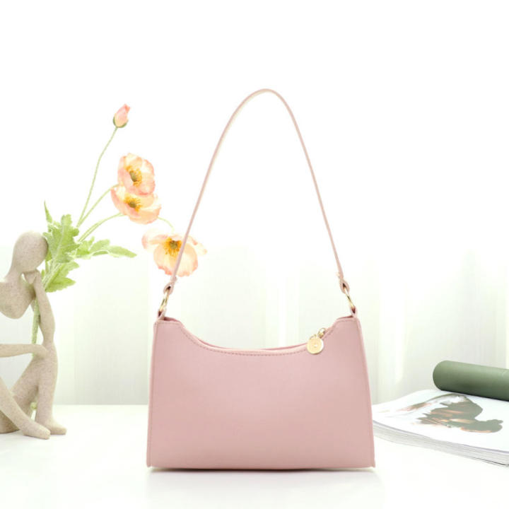 Spacious%20Women's%20bag%20Elegant%20PU%20leather%20Fashionable%20Leather%20handbag%2022*15cm%20Zipper%20underarm%20bag%20for%20Daily%20use%20Work%20bag%20Shopping%20bag%20Party%20accessory%20Travel%20companion%20-%20Image%202