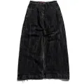 JNCO Jeans New Harajuku Hip Hop Retro Skull Graphic Embroidered Baggy Jeans Denim Pants Men Women Goth High Waist Wide Trousers. 
