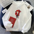 Black Butler Kuroshitsuji Grell Sutcliff Hoodie Female Anime Clothes Cute/kawaii Aesthetic Sweatshirt Autumn/winter Fleece Hoody. 