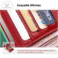 (New)Vocoal Women' Wallet imple Fahion Pure Large Capacity Money Bag Multifunctional Clutch Wallet PU Leather Card Wallet For Women Hap Zipper Co-in Pocket.