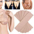 10Pcs Self Adhesive Silicone Stickers Strapless Body Invisible Bra Tape. 