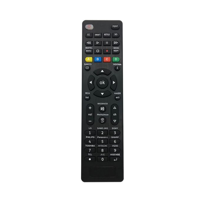 Universal TV Remote Control for Samsung LG Sony Philips Sharp, Panasonic TCL Toshiba Hitachi VIZIO HAIER TV remote