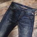 Newly Designer Fashion Men Jeans Retro Blue Elastic Slim Fit Ripped Jeans Men Italian Style Vintage Casual Denim Pants Hombre. 