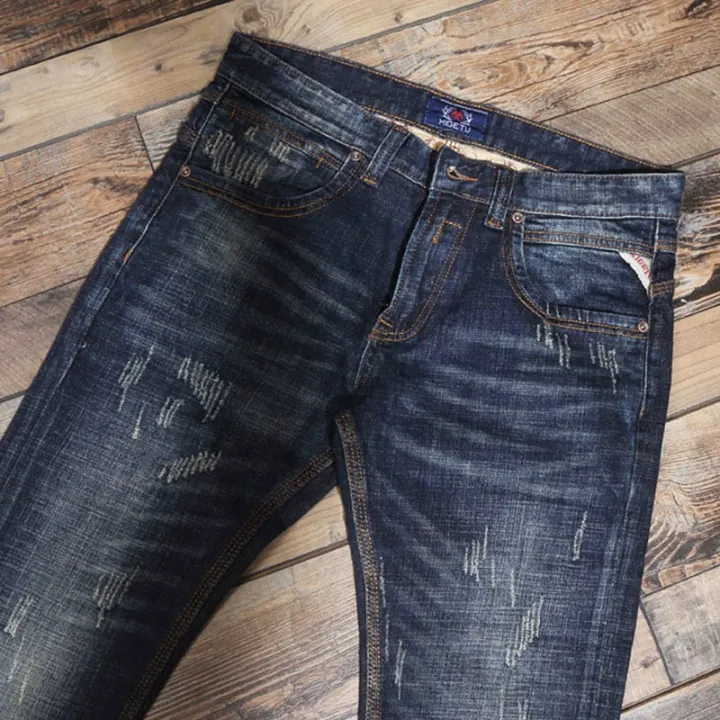 Newly%20Designer%20Fashion%20Men%20Jeans%20Retro%20Blue%20Elastic%20Slim%20Fit%20Ripped%20Jeans%20Men%20Italian%20Style%20Vintage%20Casual%20Denim%20Pants%20Hombre%20-%20Image%204