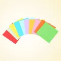Square Origami Paper 1 Pack 520 pcs Folding Colorful Double Sided Crane Craft Sheets 7x7 cm. 