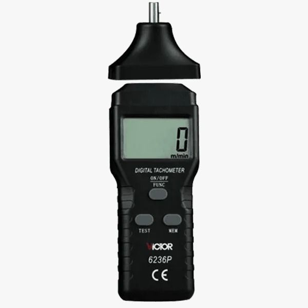 VICTOR 6236P Digital Photo and contact tachometer 5 digit - Kings Trading