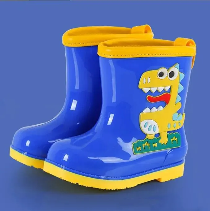 Rain%20Boots%20Kids%20Girl%20Cute%203D%20Rainboots%20Dinosaur%20Children's%20Boys%20Boots%20Plush%20Warm%20Ankle%20PVC%20Waterproof%20Toddler%20Water%20Shoes%20-%20Image%203
