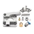 Gray Right - MK8 1.75mm Filament Metal Extruder. 