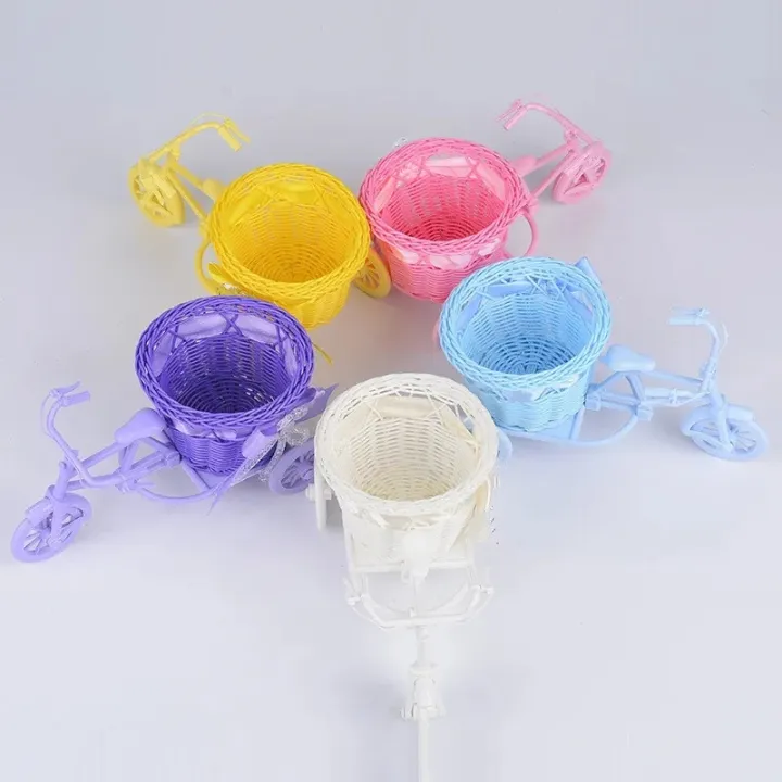 Home%20wedding%20decoration%20bike%20flower%20baskets%20plastic%20white%20tricycle%20design%20flower%20basket%20container%20container%20flower-flower%20vase%20-%20Image%204