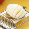 High Stainless Steel Boiled Egg Slicer Section Cutter Mushroom Kitchen Chopper. 