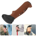 Cane Grip Replacement Cork Cane Grip Offset Cane Grips Walking Sticks Handle Hiking Pole Grips Trekking Rod Adapter. 