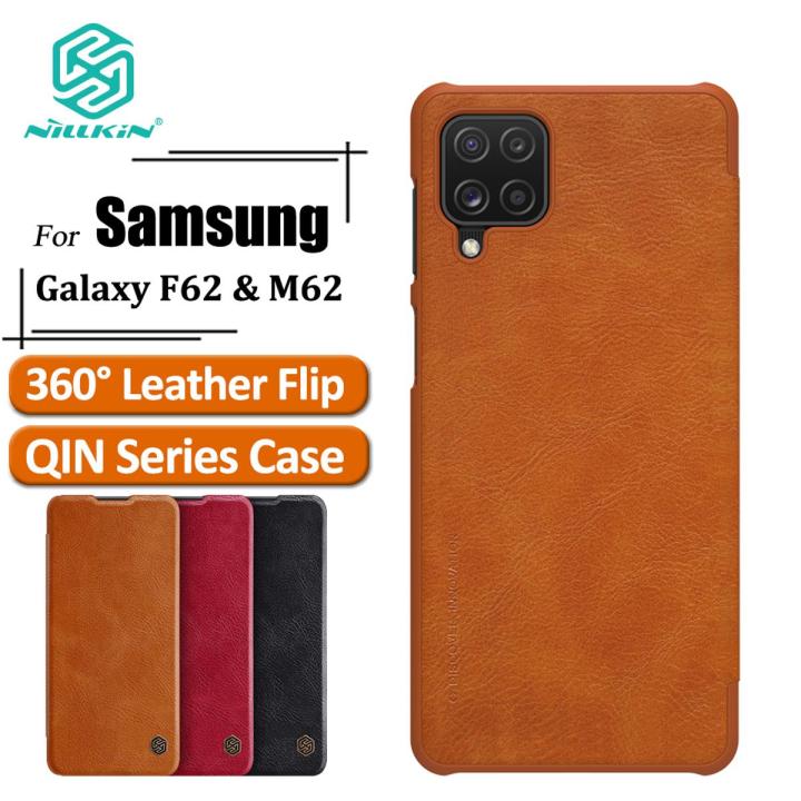 Samsung F62 Samsung Galaxy M62 Back Cover Leather Cover For