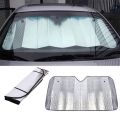 Auto Parts Car Front Rigid Windscreen Sunshade Sun Shade Visor Screen Cover 140 X 70cm (222274741). 