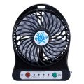 Portable Rechargeable Mini Fan Air Cooler Mini Desk Fan USB Cooling Rechargeable Handheld Fans Black.