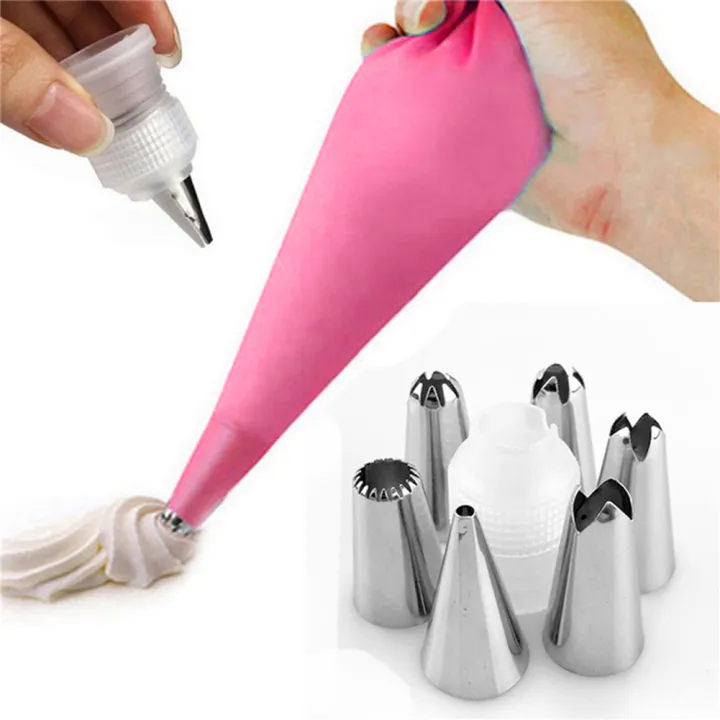 GC%2016%20Pcs%20430%20Stainless%20Steel+PP+TPU%20Reusable%20Piping%20%20Bag%20%20Set%20With%20Piping%20Tip%20Converter%20Sustainable%20Professional%20Accessories%20For%20Cakes%20Baking%20color%20-%20Image%204