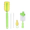 Baby  Feeder  Bottle Cleaning Brush Tools Set  Multicolor - 5 Pcs Set. 