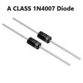 20Pcs- A CLASS 1N4007 Diode 4007 Diode 1000V 1A General Purpose 2 Pin Leads Rectifier Diode Silicon Junction Diode DO-41 Package Diode 1N4007.