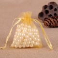 7*9 10*15 17*23cm Solid Color Yarn Organza Gift Bags Organza Bag Mesh Wedding Candy Packaging Bag Storage Tulle Fabric Pouches. 
