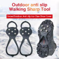Anti Slip Shoe Studs, Snow Claw Shoe Covers, Outdoor Snow Climbing Chains, Shoe Soles, Ice Claws. 