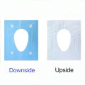10 PCS Travel Disposable Paper Toilet Seat Cover Protector Camping Bathroom Accessory Mat Biodegradable Pad Cushion Tandas.