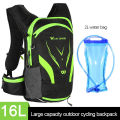 Cycling backpack water bag suit mountain bike bag outdoor leisure travel backpack riding equipment with high wear resistance.