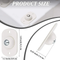 4 Pecs Self Adhesive Caster Wheels ,Self Adhesive Caster Wheels Mini Swivel Wheels Paste Universal Wheel 360 Degree Rotation Pulley for Bins. 