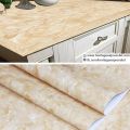 Marble Sticker  2mx60cm Waterproof Modern Kitchen Cabinet Table Countertop Furniture Renovation Wallpaper PVC Self Adhesive Wall Sticker  - ( 6.6 feet x 2 feet ). 