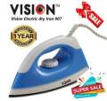 Vision Dry Iron Model Vis-Dei-007 Non-Sticky Coating Sole Plate 1150Watt - Iron Machine. 