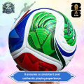 FOOTBALL FIFA World cup - 2026 Sports Match Quality Football is white in color with an Excellent graphics Ball Size 5 Trionda. 