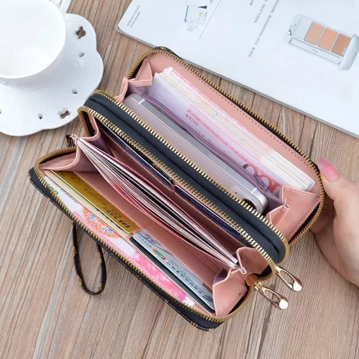 Wallet%20for%20girls%20long%20style%20%20new%20wallet%20multiple%20card%20slots%20small%20coin%20purse%20double%20zipper%20ladies%20wallet%20-%20Image%205