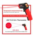 UNI-T UT300A+ LASER Infrared Thermometer Handheld Thermometry Digital Industrial Non Contact LASER Temperature Meter Gun UT300A+ - Kings Trading. 