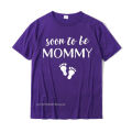 Funny Pregnancy Gifts For Women New Mom Soon To Be Mommy T-Shirt New Coming Men Top T-Shirts Printed Tops Shirt Cotton Casual.