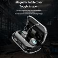 Tinzzi M41 TWS Bluetooth 5.3 Earbuds True Wireless Earphones with Charging Case Waterproof Stereo Headphones with Mic Touch Control in-Ear Headset for Sports,Business.