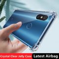 lthmy for Xiaomi Mi A2 Lite M1805D1SG Soft Gel Jelly Case Transparent Full Protective Anti-Scratch Resistant Back Cover Skin.