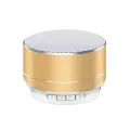 【FUPANG】[Cod ready shipping] metal speaker Xiaomi A10 mini Bluetooth led wireless stereo bass subwoofer portable USB TF card. 