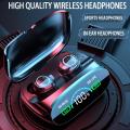 M38 TWS Wireless Colour screen digital display Earbud. 