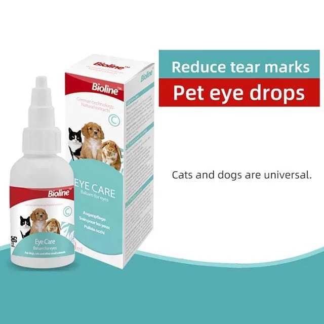 BIOLINE Eye Care for Dogs, Cats and Rabbit 50ML