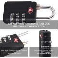 Luggage Lock Cable Travel Lock, TSA Approved Cable Travel 3 Digit Combination Lock Safe Padlock for Suitcases, Baggage, Backpacks, Small Cabinets, Briefcases, Computer Bags. 