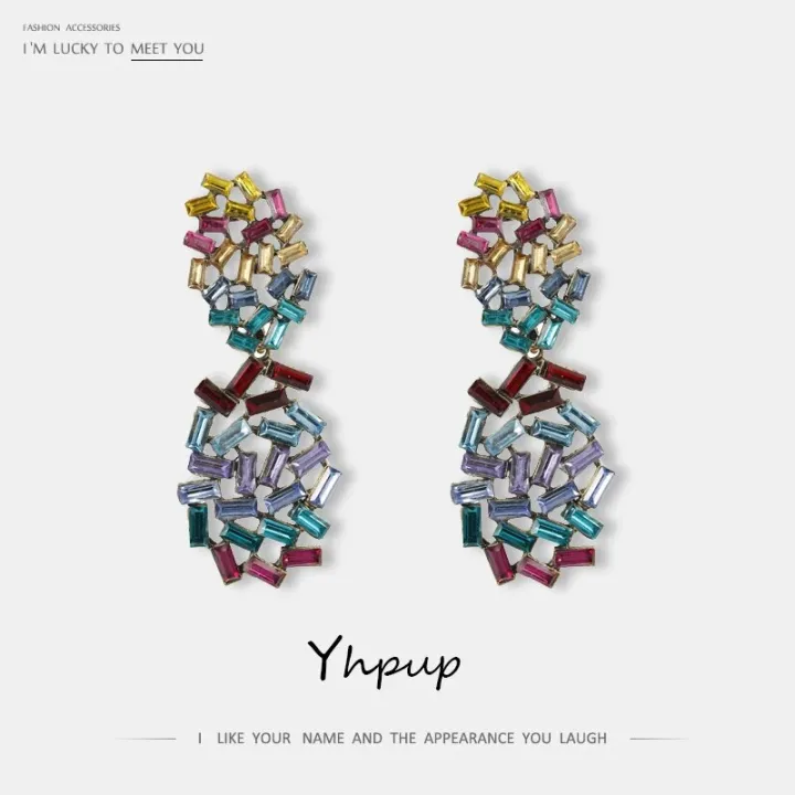 %E3%80%90beauty%20code%20store%E3%80%91Yhpup%20Hollow%20Geometric%20Crystal%20Dangle%20Earrings%20Colorful%20Brincos%20pendientes%20for%20Women%20Party%20Jewelry%20Gift%20-%20Image%203